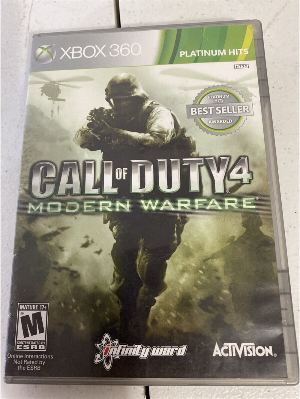Call of Duty 4: Modern Warefare for xbox 360 Complete